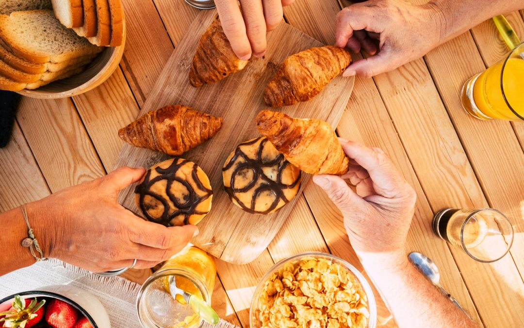 Preparing Breakfast for a Large Group of People